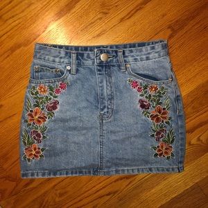 Jean Skirt